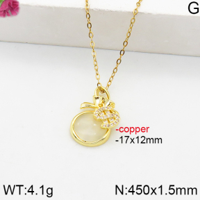 Fashion Copper Necklace  F5N400904bbov-J111