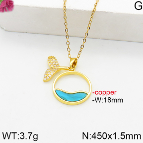 Fashion Copper Necklace  F5N400905bbov-J111