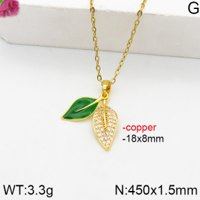 Fashion Copper Necklace  F5N400906bbov-J111
