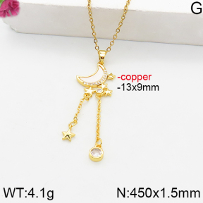 Fashion Copper Necklace  F5N400907bbov-J111