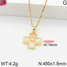 Fashion Copper Necklace  F5N400909bbov-J111