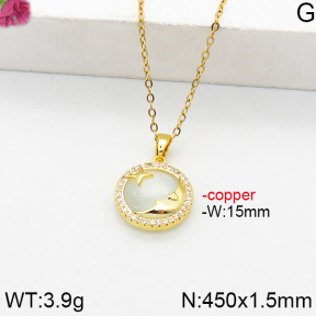Fashion Copper Necklace  F5N400910bbov-J111