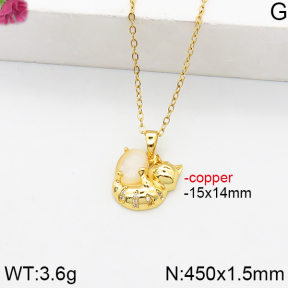 Fashion Copper Necklace  F5N400911bbov-J111