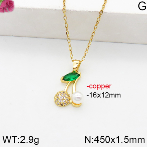Fashion Copper Necklace  F5N400913bbov-J111