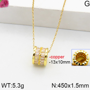 Fashion Copper Necklace  F5N400915bbov-J111