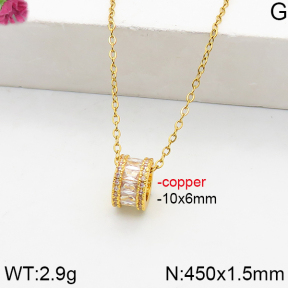 Fashion Copper Necklace  F5N400917bbov-J111