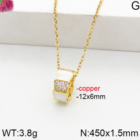 Fashion Copper Necklace  F5N400918bbov-J111