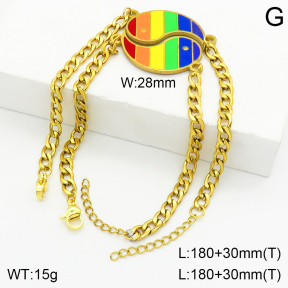 Stainless Steel Bracelet  2B3001890vbnb-698