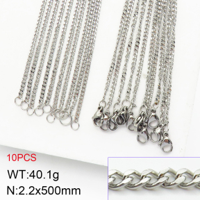 Stainless Steel Necklace  2N2003400aiov-465