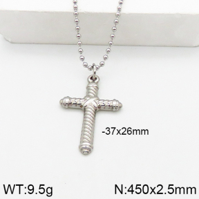 Stainless Steel Necklace  5N2000903bbov-377