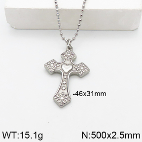 Stainless Steel Necklace  5N2000906bbov-377