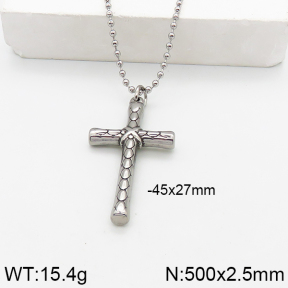 Stainless Steel Necklace  5N2000907bbov-377