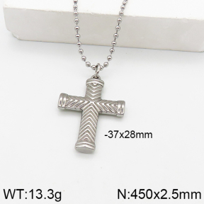 Stainless Steel Necklace  5N2000908bbov-377