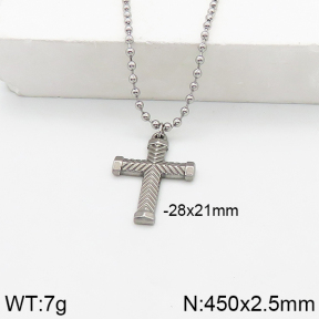Stainless Steel Necklace  5N2000909bbov-377