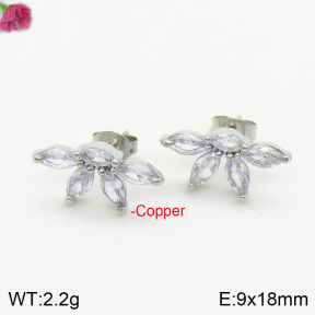 Fashion Copper Earrings  F2E401022bbov-J147