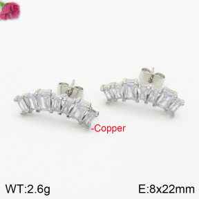 Fashion Copper Earrings  F2E401024bbov-J147
