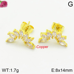 Fashion Copper Earrings  F2E401030bbov-J147