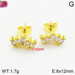 Fashion Copper Earrings  F2E401031bbov-J147