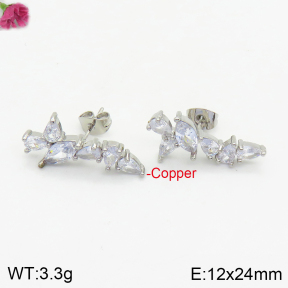 Fashion Copper Earrings  F2E401034bbov-J147