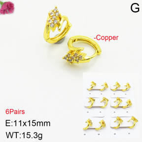 Fashion Copper Earrings  F2E401043bnob-K70