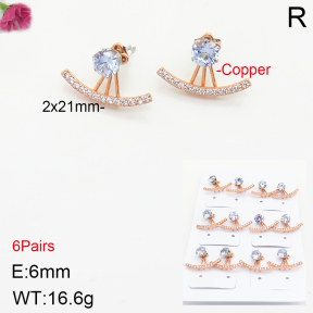 Fashion Copper Earrings  F2E401045amaa-K70
