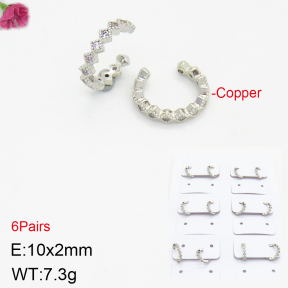 Fashion Copper Earrings  F2E401048akoa-K70