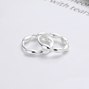 925 Silver Earrings  WT:2g  10*2.3mm  JE4372aiji-Y13  106HR