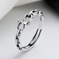 925 Silver Ring  WT:2.4g  W:7mm  JR1908aijk-Y13  637J
