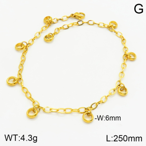 Stainless Steel Anklets  2A9000978aakl-389