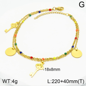 Stainless Steel Anklets  2A9000993vbmb-610