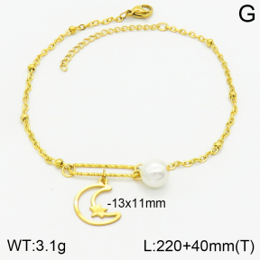 Stainless Steel Anklets  2A9001000ablb-610