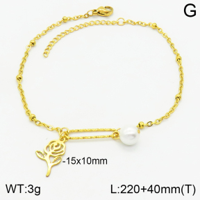 Stainless Steel Anklets  2A9001001ablb-610