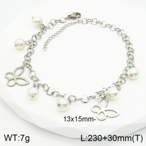 Stainless Steel Anklets  2A9001012bbml-610
