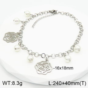 Stainless Steel Anklets  2A9001013bbml-610