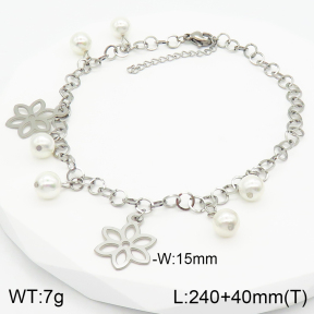 Stainless Steel Anklets  2A9001014bbml-610