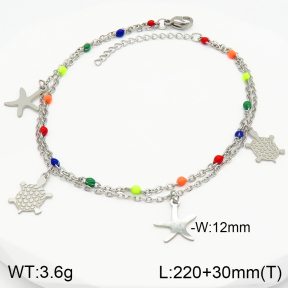 Stainless Steel Anklets  2A9001019ablb-610