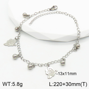 Stainless Steel Anklets  2A9001021bbml-610