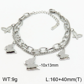Stainless Steel Bracelet  2B2002262vbnb-389