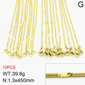 Stainless Steel Necklace  2N2003439bjja-389
