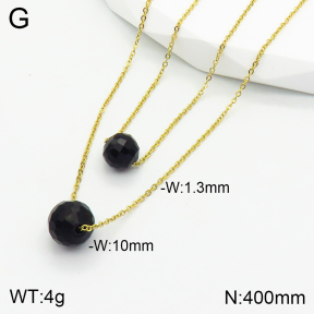Stainless Steel Necklace  2N4002281aajl-389