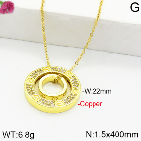 Fashion Copper Necklaces  TN2000435vhnl-K69