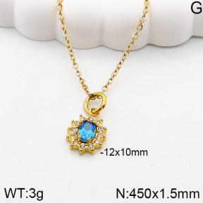Stainless Steel Necklace  5N4001766bbmj-360
