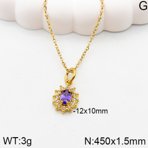Stainless Steel Necklace  5N4001769bbmj-360