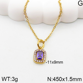Stainless Steel Necklace  5N4001784bbmj-360