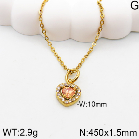 Stainless Steel Necklace  5N4001789bbmj-360