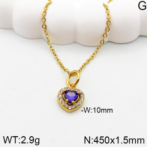 Stainless Steel Necklace  5N4001793bbmj-360