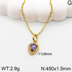 Stainless Steel Necklace  5N4001815bbmj-360