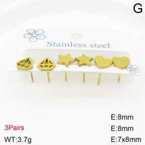 Stainless Steel Earrings  2E2002599vbll-434