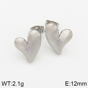 Stainless Steel Earrings  Handmade Polished  5E2002662vbpb-066