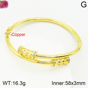 Fashion Copper Bangle  F2BA40586vhnv-J111